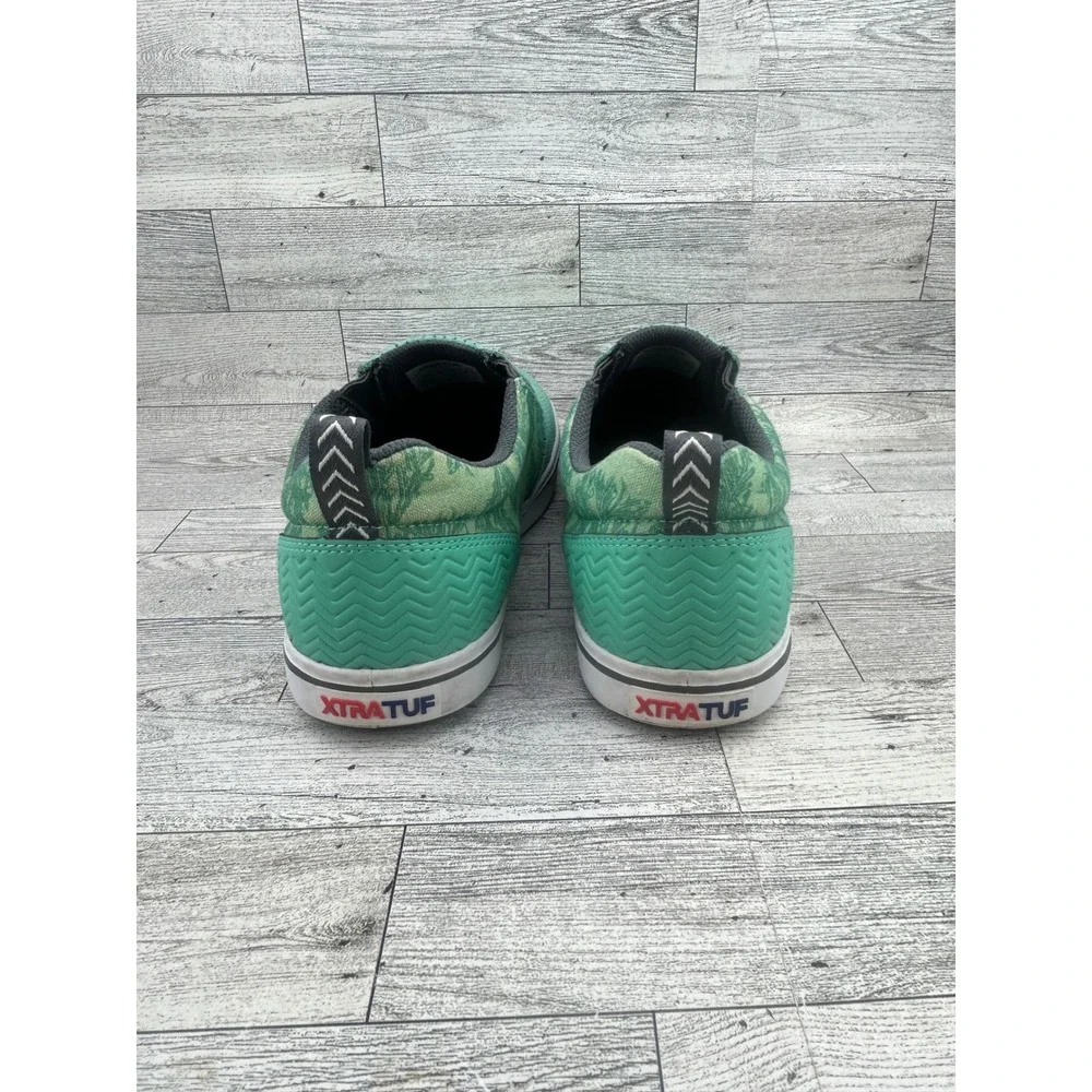 XTRATUF Salmon‎ Sisters Slip On Perforated Sneakers Teal Women 11